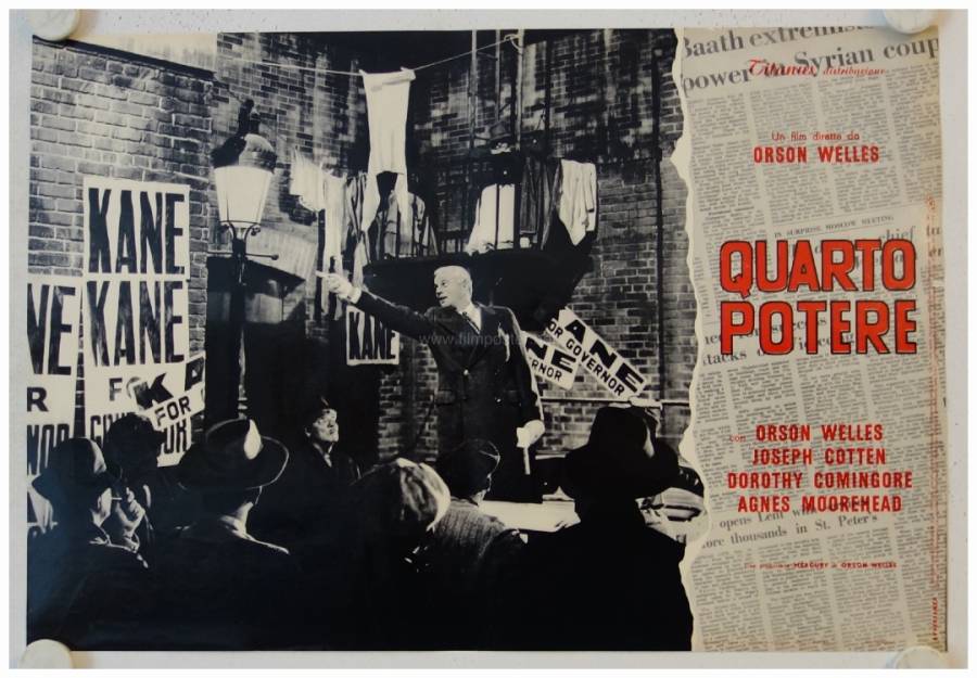 Citizen Kane originales Fotobusta Filmplakat